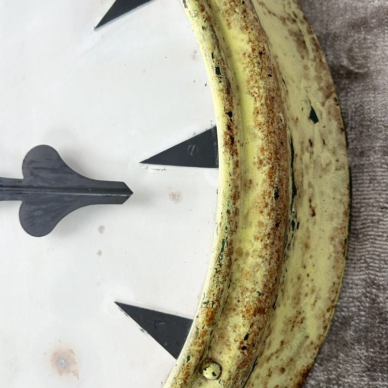 Large Vintage Factory or Station Clock