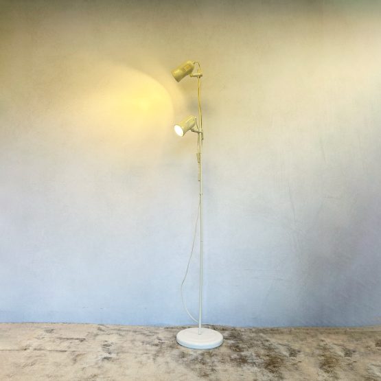 Vintage 1970s Twin Spotlight Floor Lamp