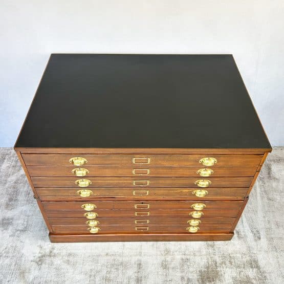 Vintage Plan Chest / Architects Drawers