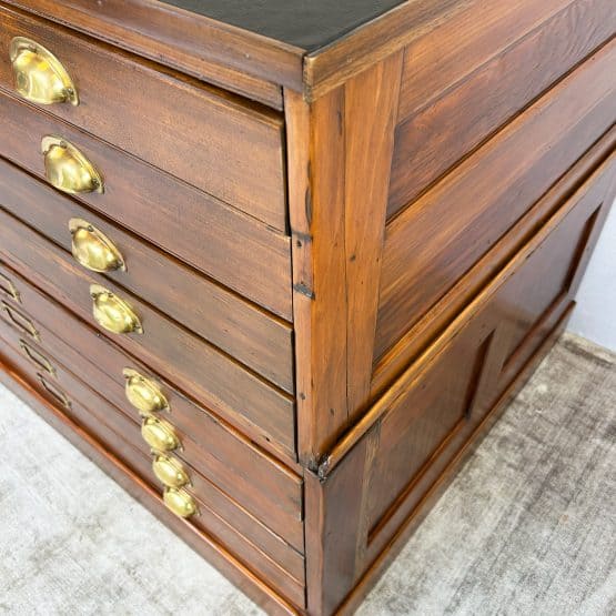 Vintage Plan Chest / Architects Drawers