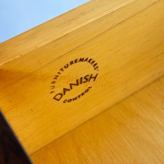 Mid Century Danish Teak Model 65 Desk by Arne Wahl Iversen
