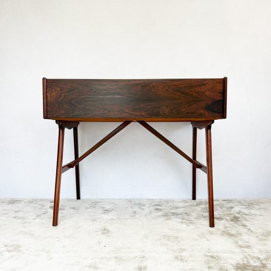 Mid Century Danish Teak Model 65 Desk by Arne Wahl Iversen