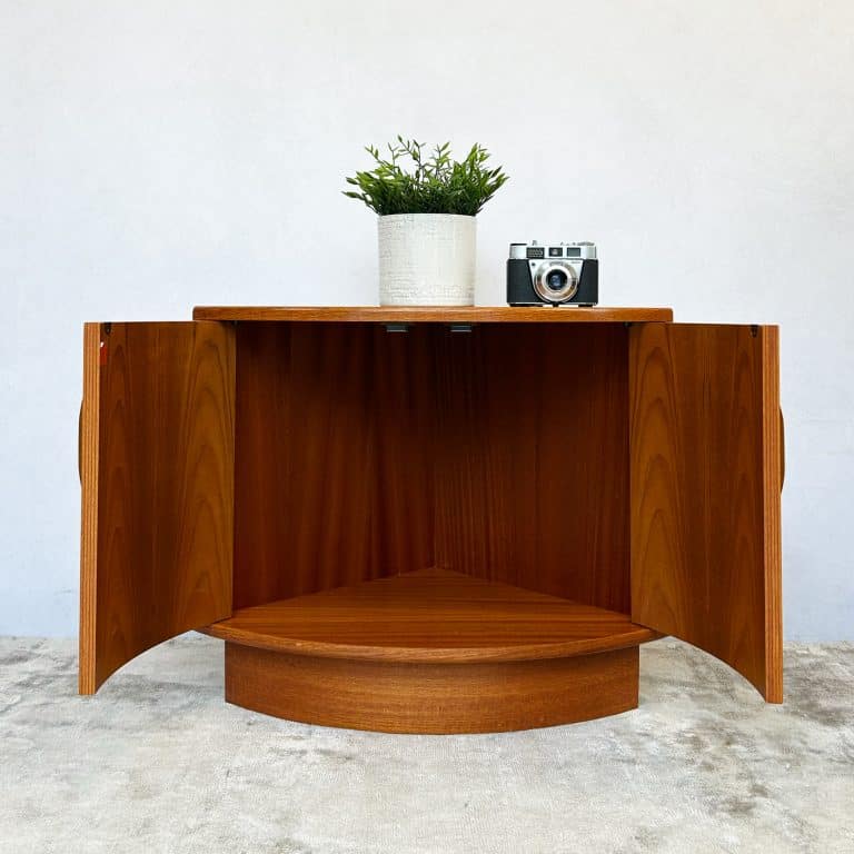 Mid Century Fresco Corner Cabinet by G Plan