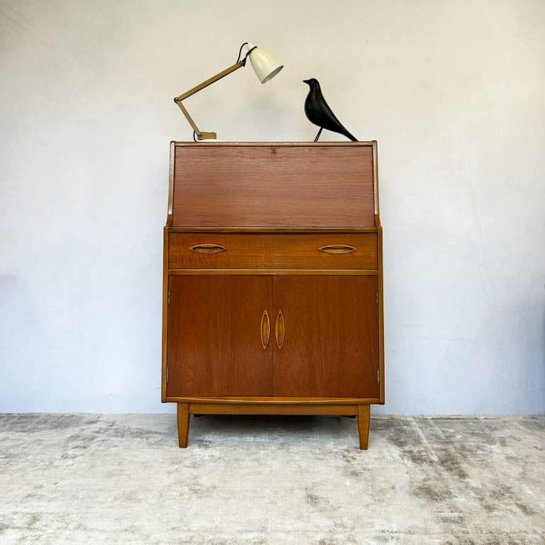 Mid Century Teak Desk / Bureau by Jentique