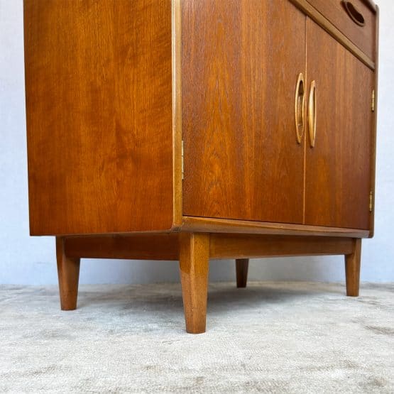 Mid Century Teak Desk / Bureau by Jentique