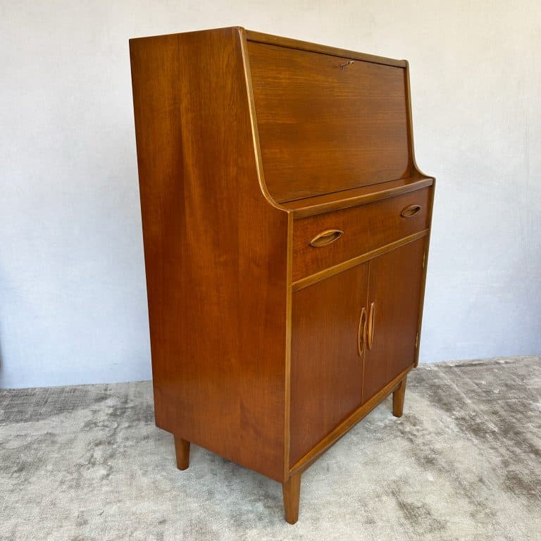 Mid Century Teak Desk / Bureau by Jentique