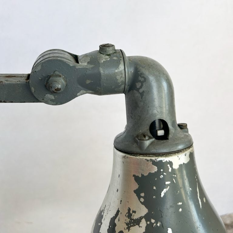 Vintage Industrial Machine Lamp by Invisaflex
