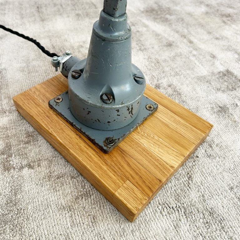 Vintage Industrial Machine Lamp by Invisaflex