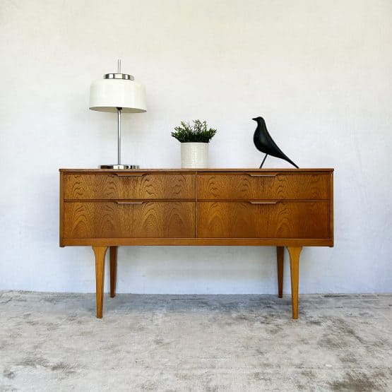 Mid Century Small Teak Sideboard By Austinsuite