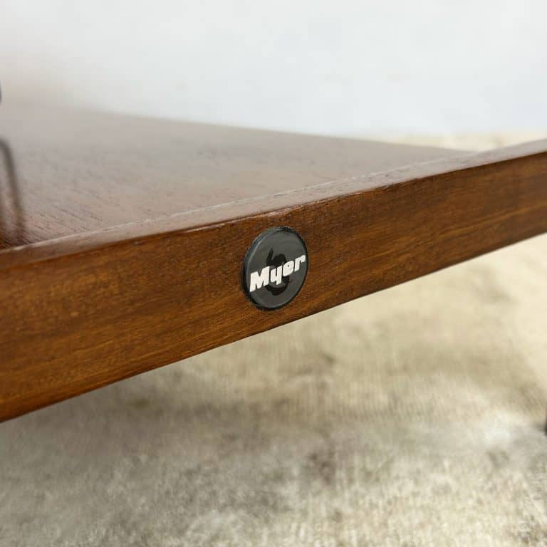 Mid Century Coffee Table with Vinyl Storage by Myer