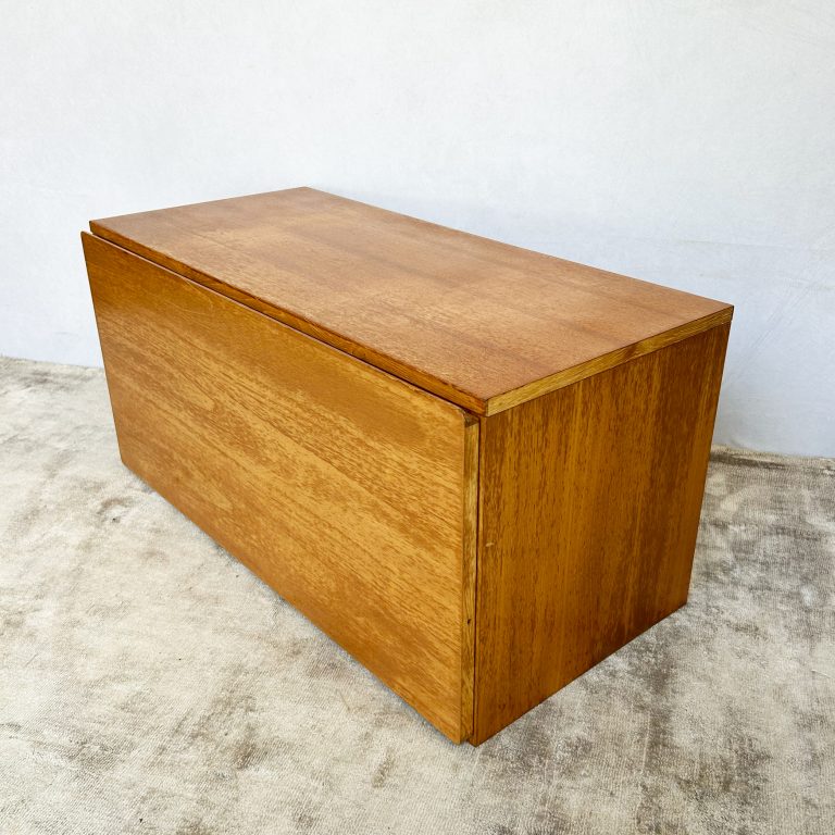 Mid Century Teak Floating Wall Cabinets By Beaver & Tapley