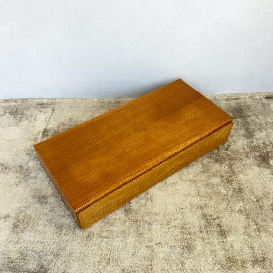 Mid Century Teak Floating Wall Cabinets By Beaver & Tapley