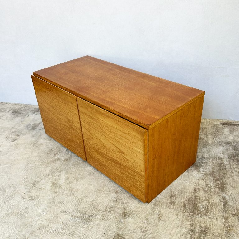 Mid Century Teak Floating Wall Cabinets By Beaver & Tapley
