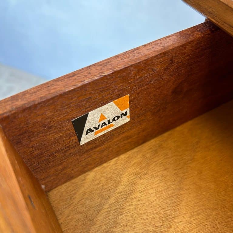 Mid Century 4 Drawer Chest of Drawers by Avalon