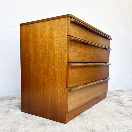 Mid Century 4 Drawer Chest of Drawers by Avalon