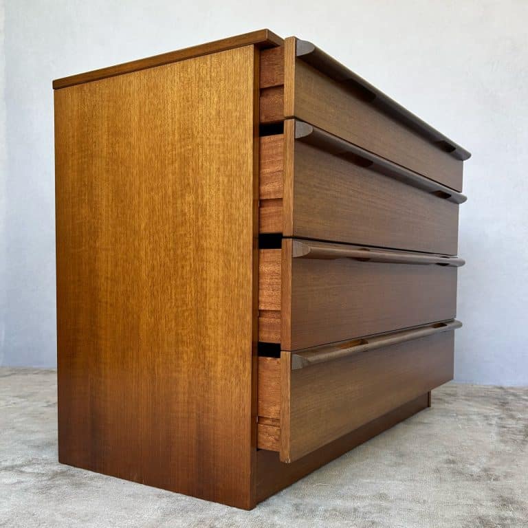 Mid Century 4 Drawer Chest of Drawers by Avalon