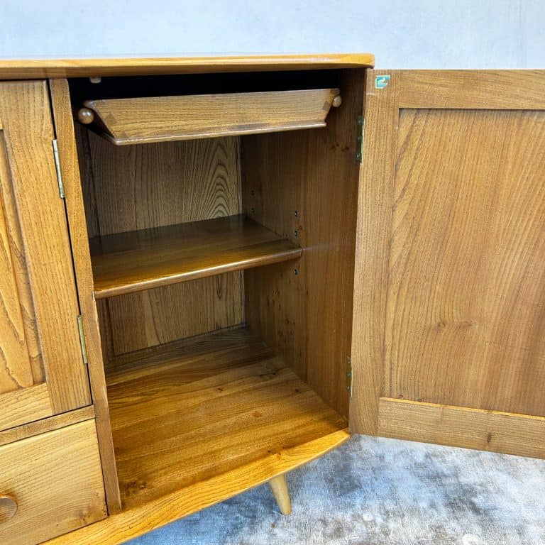 Mid Century Elm 'Model 467' Sideboard By Ercol