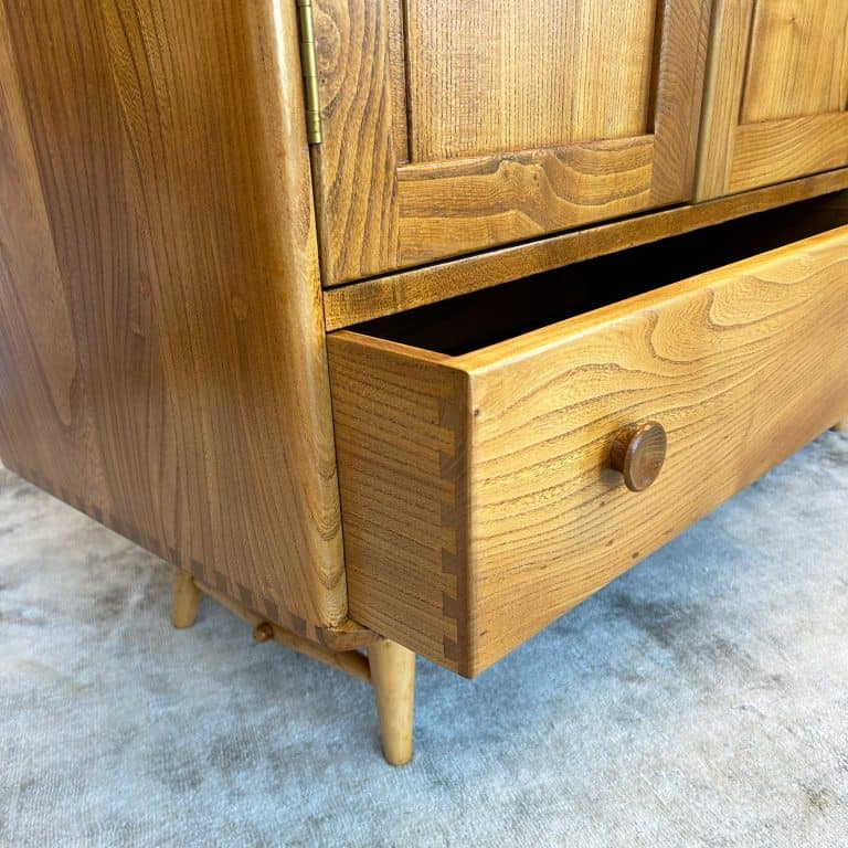 Mid Century Elm 'Model 467' Sideboard By Ercol
