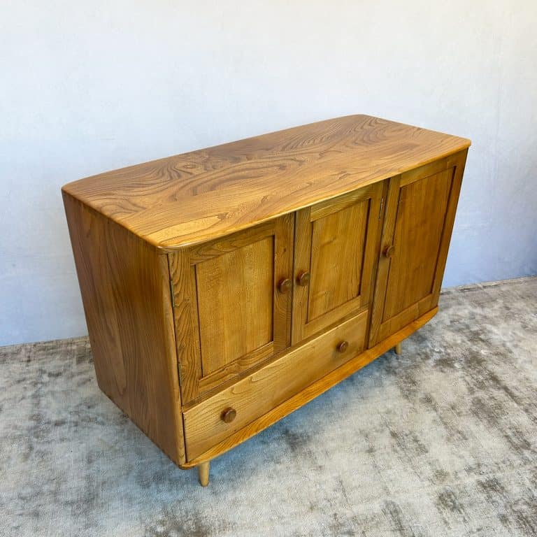 Mid Century Elm 'Model 467' Sideboard By Ercol