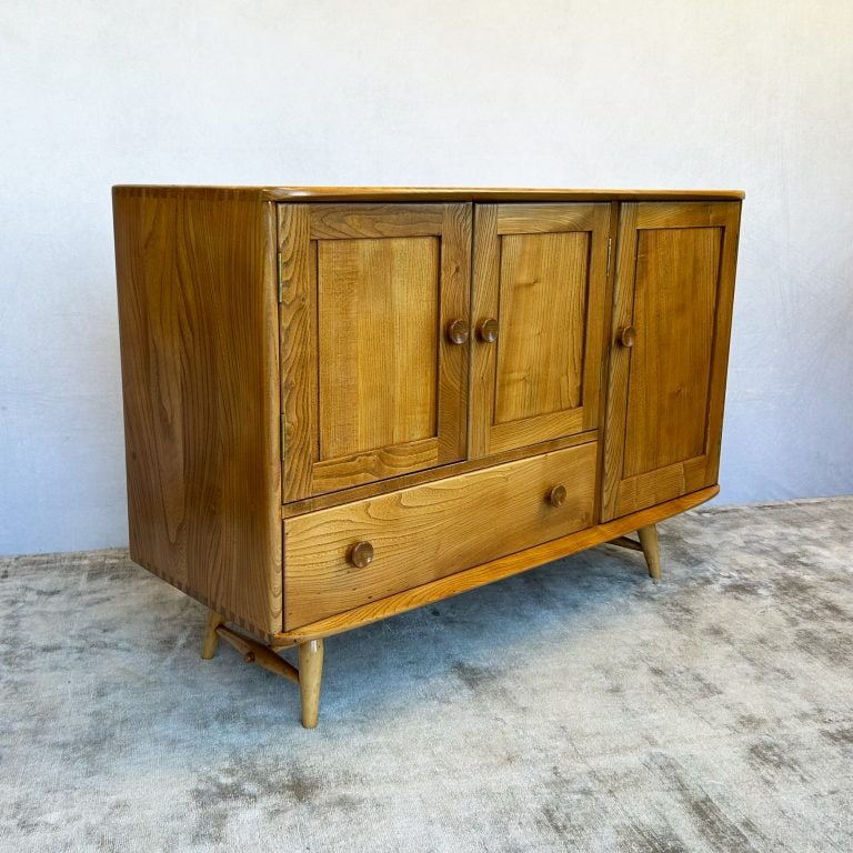 Mid Century Elm 'Model 467' Sideboard By Ercol