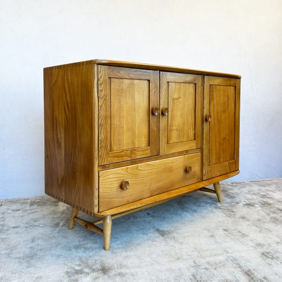 Mid Century Elm 'Model 467' Sideboard By Ercol