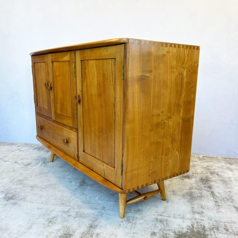 Mid Century Elm 'Model 467' Sideboard By Ercol