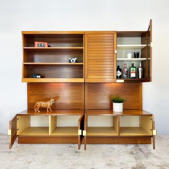 Pair of Mid Century Cabinets by Ulferts, Tibro, Sweden, c.1970s