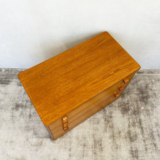 Mid Century Teak Chest of Drawers by Stag c.1970s