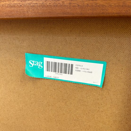 Mid Century Teak Chest of Drawers by Stag c.1970s