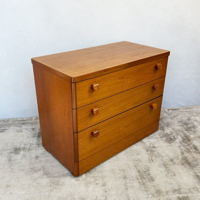 Mid Century Teak Chest of Drawers by Stag c.1970s