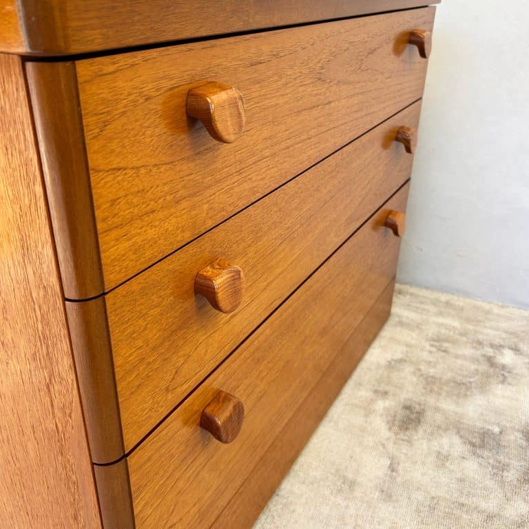 Mid Century Teak Chest of Drawers by Stag c.1970s