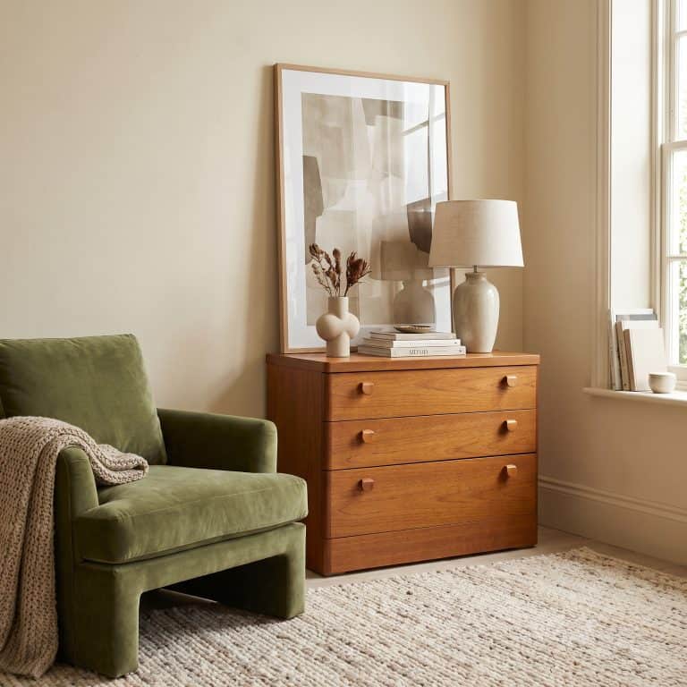 Mid Century Teak Chest of Drawers by Stag c.1970s