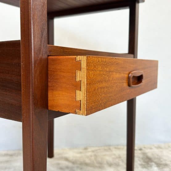Mid Century Danish Teak Bedside Cabinet