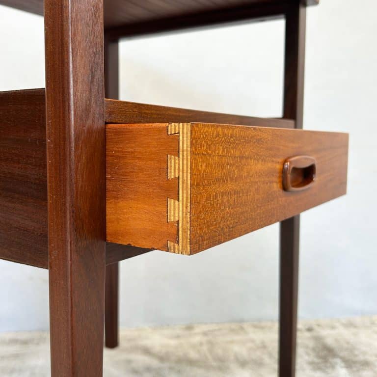 Mid Century Danish Teak Bedside Cabinet