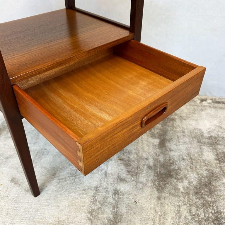 Mid Century Danish Teak Bedside Cabinet