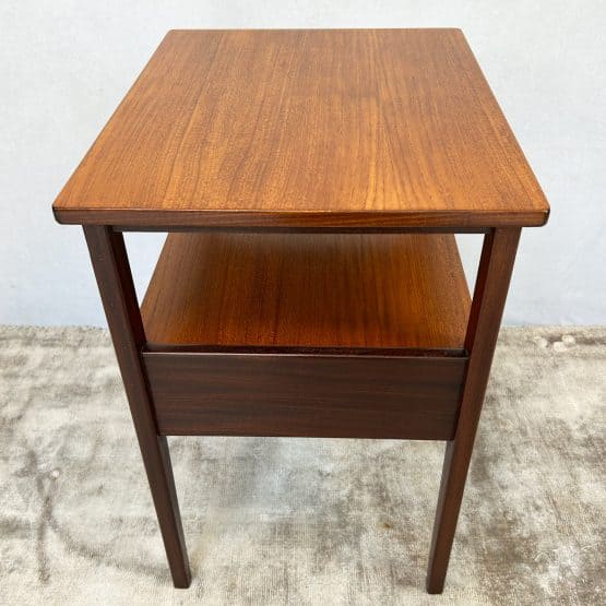 Mid Century Danish Teak Bedside Cabinet