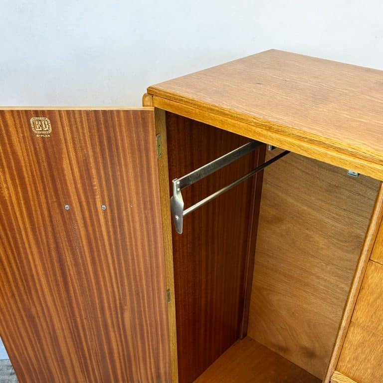 Mid Century Brandon Tallboy / Gentleman's Wardrobe by G Plan