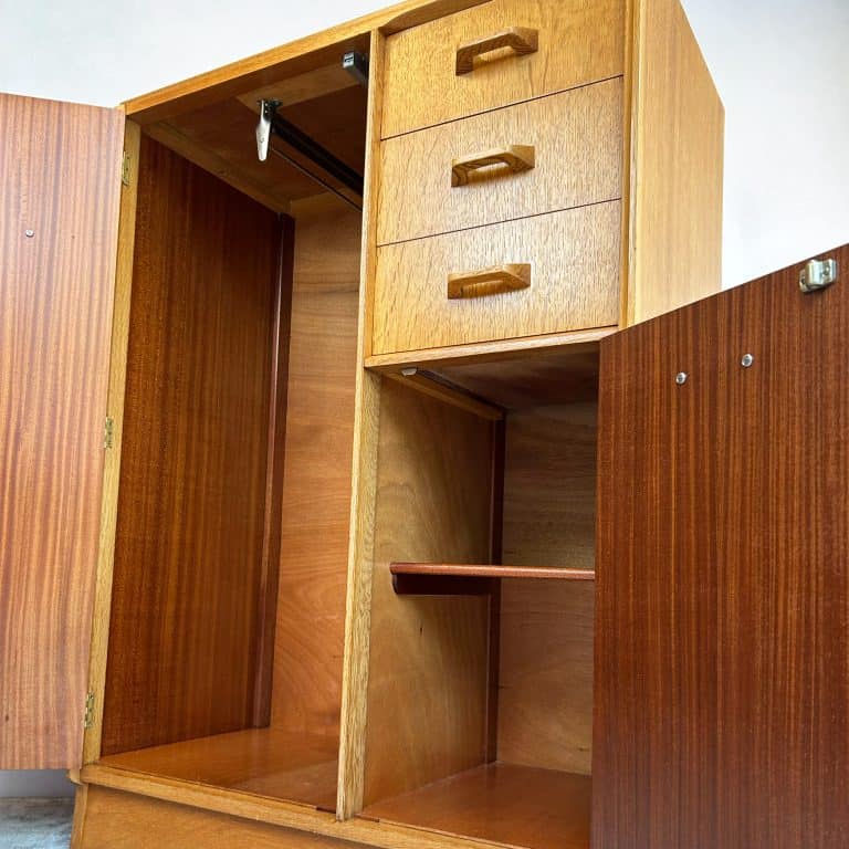Mid Century Brandon Tallboy / Gentleman's Wardrobe by G Plan