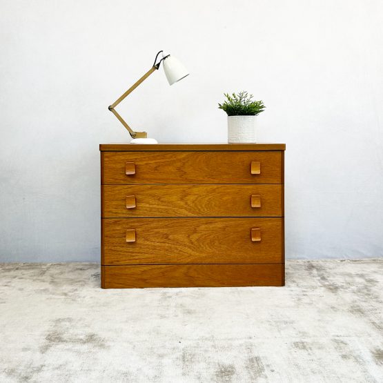 Mid Century Teak Chest of Drawers by Stag c.1970s