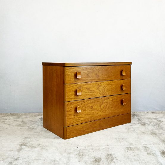 Mid Century Teak Chest of Drawers by Stag c.1970s