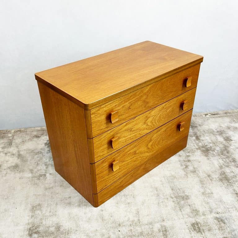 Mid Century Teak Chest of Drawers by Stag c.1970s