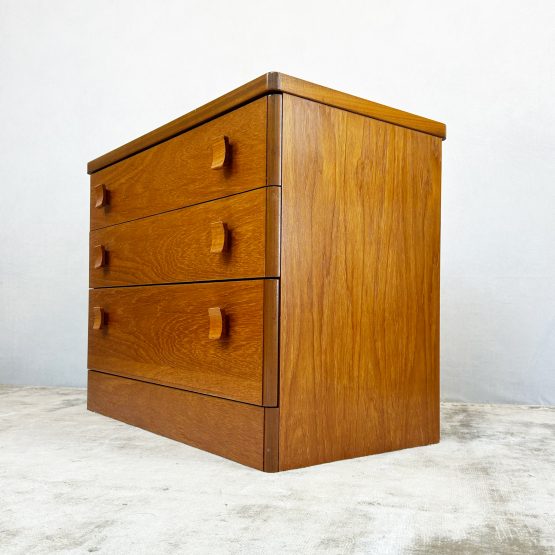 Mid Century Teak Chest of Drawers by Stag c.1970s