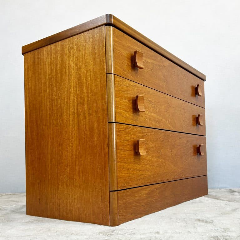 Mid Century Teak Chest of Drawers by Stag c.1970s