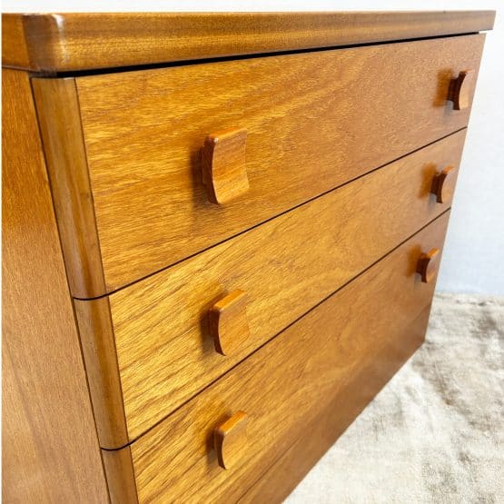 Mid Century Teak Chest of Drawers by Stag c.1970s