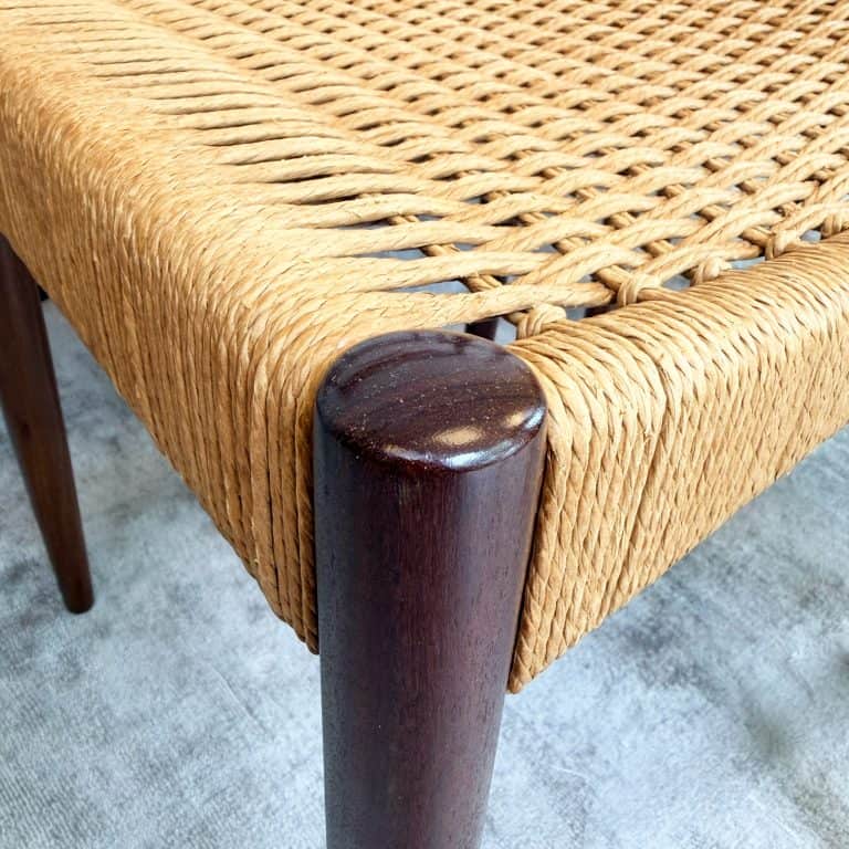 Set of Six Danish Teak Dining Chairs by Arne Hovmand Olsen for Mogens Kold