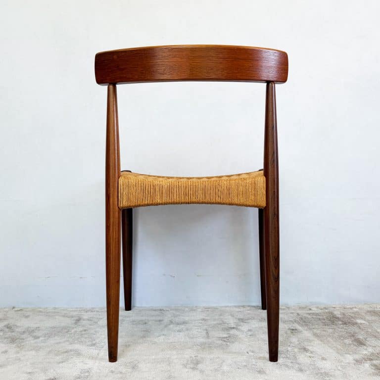 Set of Six Danish Teak Dining Chairs by Arne Hovmand Olsen for Mogens Kold