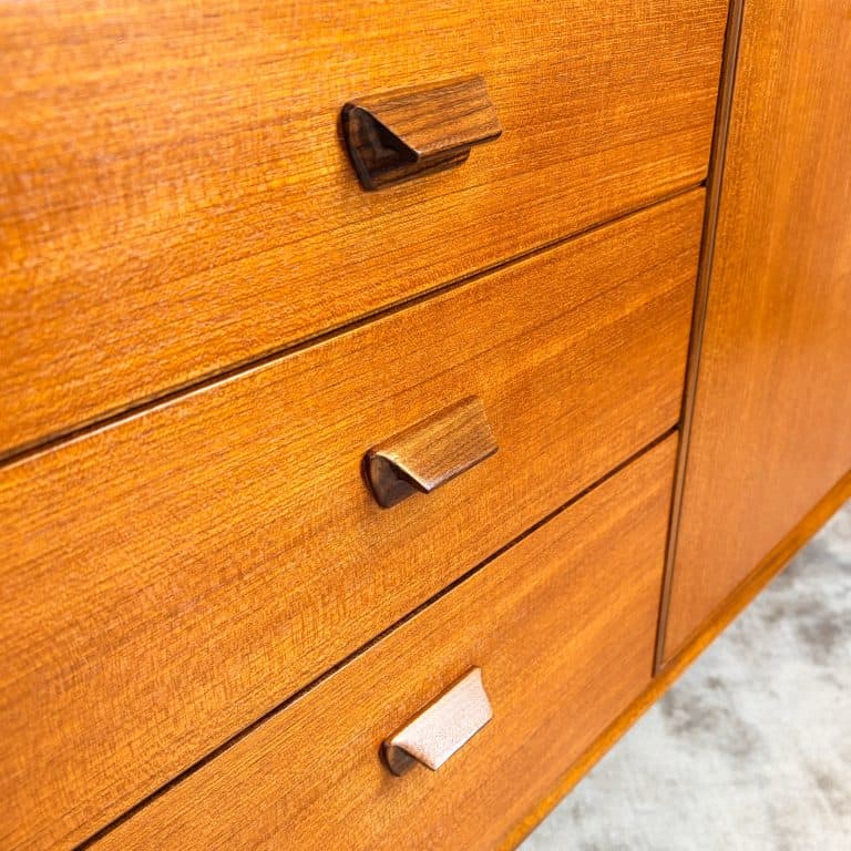 Mid Century Teak Sideboard Cabinet by Nathan Furniture