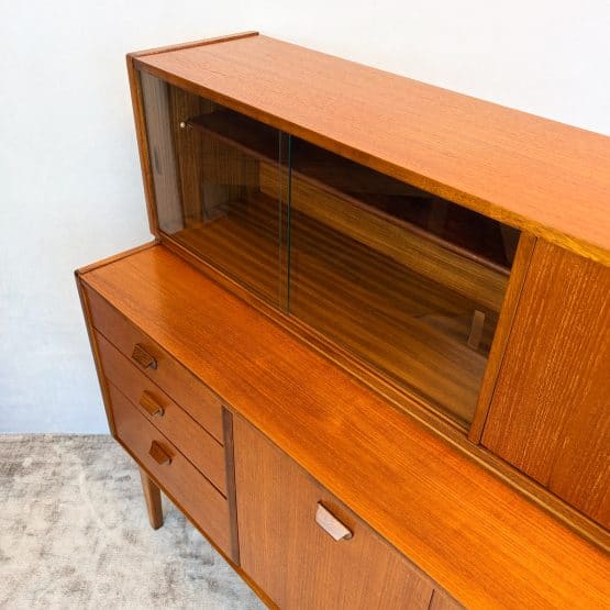Mid Century Teak Sideboard Cabinet by Nathan Furniture