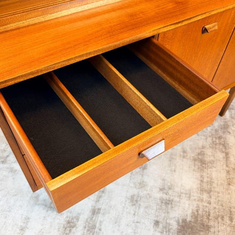 Mid Century Teak Sideboard Cabinet by Nathan Furniture