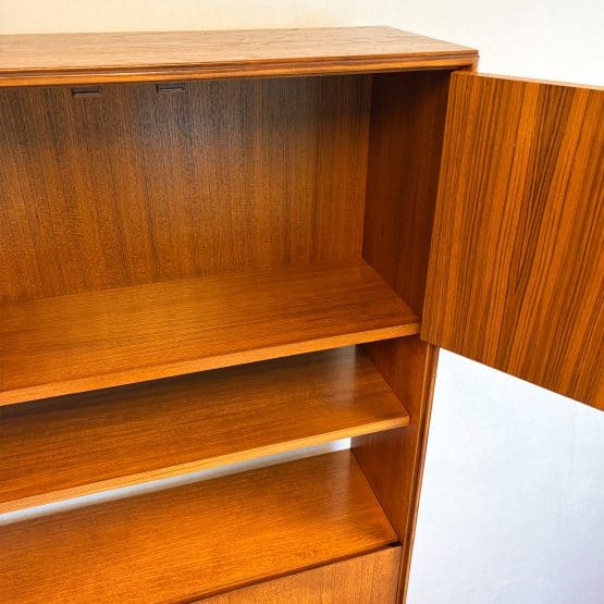 Mid Century ‘Form 5’ Teak Wall Unit by G-Plan